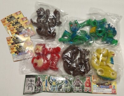 Bandai Bullmark Soul 2 Complete 6 Type Set Ultraman/Ultra Q