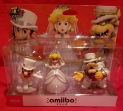Nintendo amiibo Super Mario series Triple Wedding set รูปภาพ 1