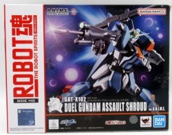 Bandai Spirits - The Robot Spirits<side ms=""> Mobile Suit Gundam SEED GAT-X102 Duel Gundam Assault Shroud ver. ANIME SP </side>
