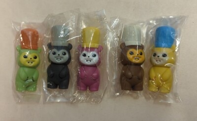 MEDICOMTOY VAG series 28 Little Bear's Cake Shop Complete 5 Piece Set รูปภาพ 1