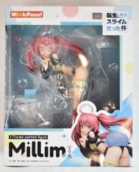 With Fans! 1/7 Milim with Bonus Item Rimuru charm strap gambar 1