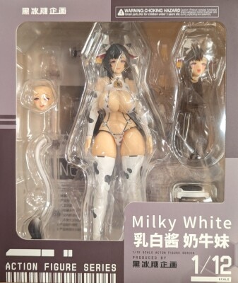 Kurohyoto Kikaku 1/12 scale action figure series Milky White Milky White-chan Bild 1