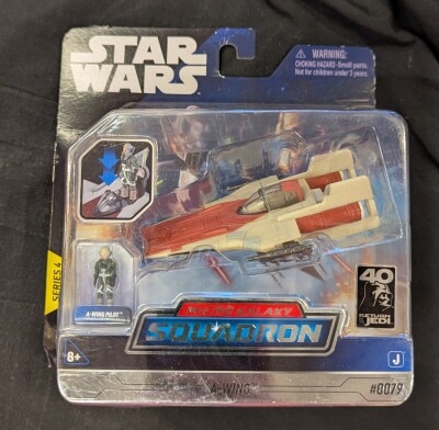 JAZWARES SERIES 4 / MICRO GALAXY SQUADRON STAR WARS A-WING 0079 gambar 1