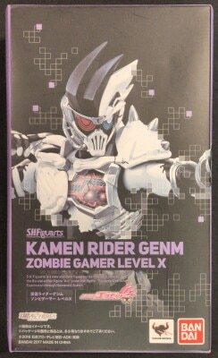 Bandai SH Figuarts Kamen Rider Ex-Aid Kamen Rider Genm Zombie Gamer level X รูปภาพ 1