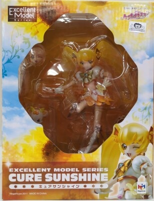 MegaHouse Excellent Model Heart Catch Pretty Cure (PreCure)! Cure Sunshine PVC imagen 1