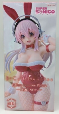 FuRyu BiCute Bunnies Figure Super Sonico Super Sonico Red Ver. Bild 1