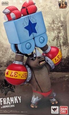 Bandai Figuarts ZERO Artist Special One Piece Franky as Sai PVC gambar 1