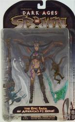 McFARLANE TOYS SERIES 11 / DARK AGE THE SKULL QUEEN (Normal / Rounded corners on top of backing cardboard) 6 inches รูปภาพ 1