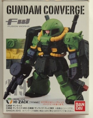 BANDAI FW GUNDAM CONVERGE 20 Hizack (Normal/Green) 119 รูปภาพ 1
