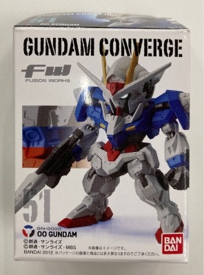 BANDAI FW GUNDAM CONVERGE 9 OO Gundam 51 รูปภาพ 1