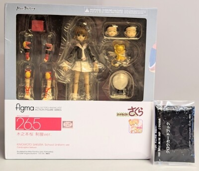 MAX FACTORY Figma Cardcaptor Sakura Sakura Kinomoto School Uniform ver With Bonus 265 รูปภาพ 1