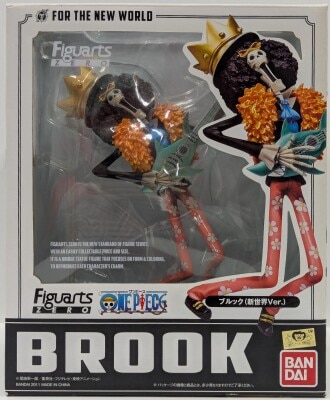 Bandai Figuarts ZERO One Piece Brook New World version PVC gambar 1