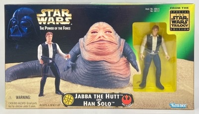 Hasbro Japan (ACTION FIGURE) JABBA THE HUTT AND HAN SOLO 3.5 Inch รูปภาพ 1