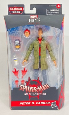HASBRO STILT MAN SPIDER MAN / INTO THE SPIDER VERSE PETER B PAKER 6 inch รูปภาพ 1