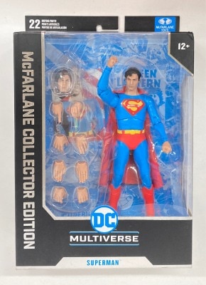 McFARLANE TOYS DC Multiverse COLLECTOR EDITION SUPER MAN PLATINUM EDITION 7 inch/25 รูปภาพ 1