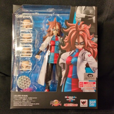 반다이 스피릿츠 S.H.Figuarts 드래곤볼 Z 안드로이드 21 (연구실 코트) 이미지 1