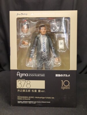 MAX FACTORY Figma Solitary Kodoku No Gurume Goro Inogashira Yutaka Matsushige ver 378 รูปภาพ 1