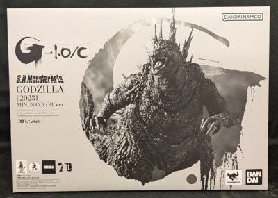 Bandai Spirits SH MonsterArts Godzilla (2023) Minus Color Ver. 画像 1