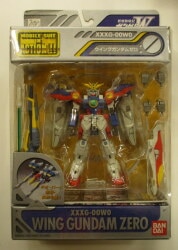 Bandai MS in ACTION!!/MIA New Mobile Suit Gundam Wing XXXG-00W0 Wing Gundam Zero รูปภาพ 1