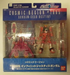 BANDAI COSMIC REGION Mobile Suit Gundam SEED DESTINY ZGMF-X19A Infinite Justice Gundam #7005 รูปภาพ 1