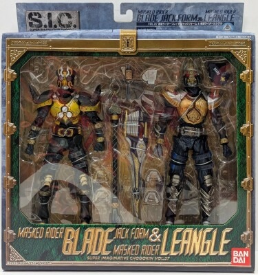 Bandai SIC Kamen Rider Blade Kamen Rider: Blade Jack form& Kamen Rider Lengel 37 รูปภาพ 1