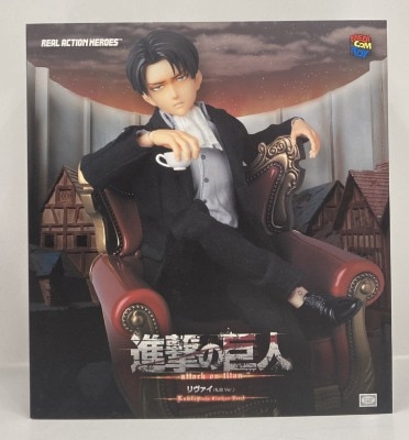 MediCom Toy REAL ACTION HEROES Attack on Titan Levi Normal clothes ver RAH697 รูปภาพ 1