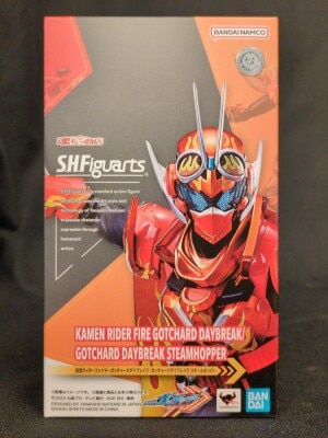 Bandai Spirits SHFiguarts Kamen Rider Gotchard Kamen Rider Fire Gotchard Daybreak / Gotchard Day Break Steam Hopper Bild 1