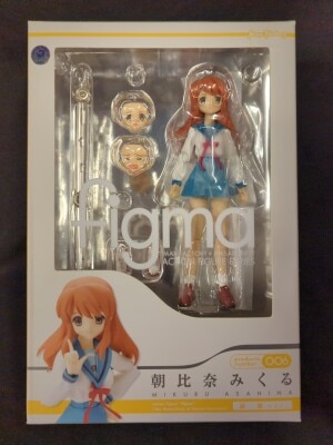 MAXFACTORY figma The Melancholy of Haruhi Suzumiya Mikuru Asahina School Uniform ver 6 Bild 1
