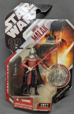 Tomy Direct 35/30 (77-07) HASBRO DARTH MALAK 3.5 Inch รูปภาพ 1