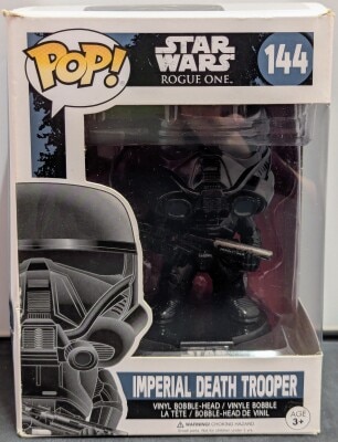 FUNKO POP! STAR WARS / ROGUE ONE IMPERIAL DEATH TROOPER 144 รูปภาพ 1