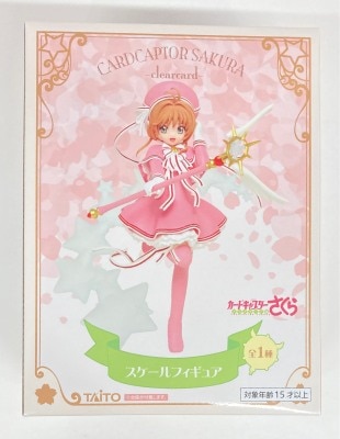 Taito Scale Figure Sakura (First Half Battle Costume/Pink) รูปภาพ 1