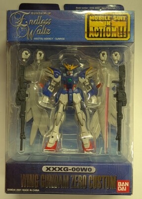 Bandai Mobile Suit (MS) in Action!! /MIA Mobile Suit Gundam Wing Wing Gundam Zero custom Bild 1