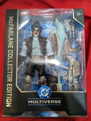 McFARLANE TOYS McFARLAN COLLECTOR EDITION DC REBIRTH LOBO (Normal Color) 7- inch gambar 1