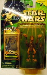 HASBRO JEDI FORCE FILE / COLLECTION 2 SEBULBA 3.5 Inch imagen 1