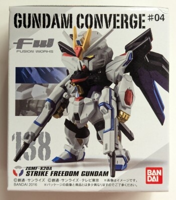 BANDAI FW GUNDAM CONVERGE #04 Strike Freedom Gundam 138 画像 1