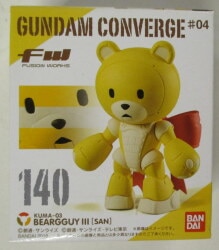 BANDAI FW GUNDAM CONVERGE #04 Beargguy III 140 imagen 1