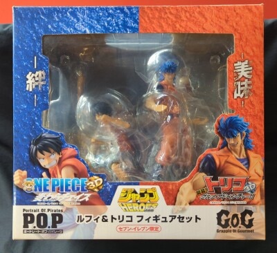MegaHouse POP and GOG / Toriko and One Piece Luffy and Toriko figure set Bild 1