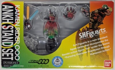 Bandai SHFiguarts Kamen Rider OOO (O's) OOO Ankh Stand set 이미지 1