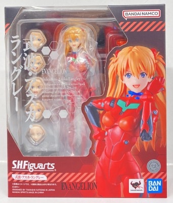 Bandai SHFiguarts Asuka Shikinami Langley gambar 1
