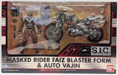 Bandai SIC Kamen Rider 555 (Faiz) Kamen Rider 555 (Faiz) Blaster form& Auto Vajin 29