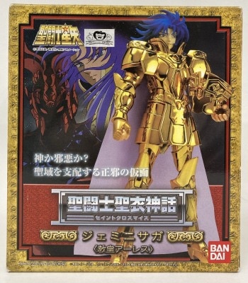 BANDAI Saint Seiya Myth Cloth Masami Kurumada Gemini Saga/Pope Ares/Resale Edition