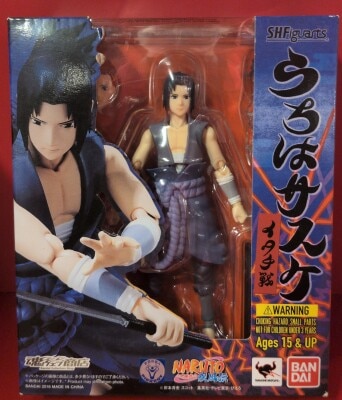Bandai SH Figuarts Naruto Shippuden Sasuke Uchiha (against Itachi) Bild 1