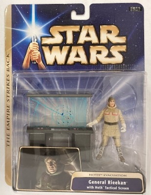 Tomy Direct HOTH EVACUATION GENERAL RIEEKAN / WITH HOTH TACTICAL SCREEN 3.5 Inch STAR WARS / EPISODE 5 (THE EMPIRE STRIKES BACK) รูปภาพ 1