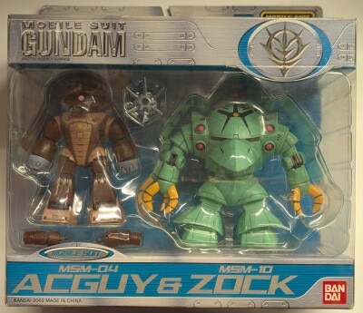 Bandai MS in ACTION!!/MIA Mobile Suit Gundam Acguy and Zock รูปภาพ 1