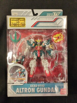 Bandai Mobile Suit (MS) in Action!! Mobile Suit Gundam Wing XXXG-01S2 Altron Gundam Bild 1