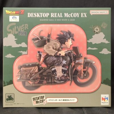 MegaHouse/Bandai Namco DESKTOP REAL McCOY EX Dragon Ball Z Son Goku& Bike