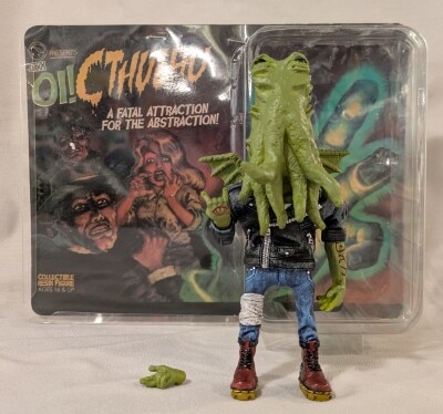 MIGHTY JAXX COLLECTIBLE RESIN FIGURE DANIEL YU （GREEN） รูปภาพ 1