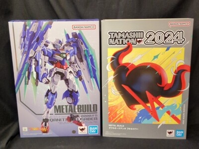 BANDAI SPIRITS METAL BUILD Mobile Suit Gundam 00V Senki double O Quanta Full Saber