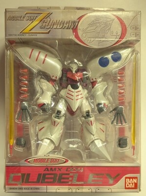 Bandai Mobile Suit (MS) in Action!!/MIA Mobile Suit Zeta Gundam AMX-004 Qubeley รูปภาพ 1