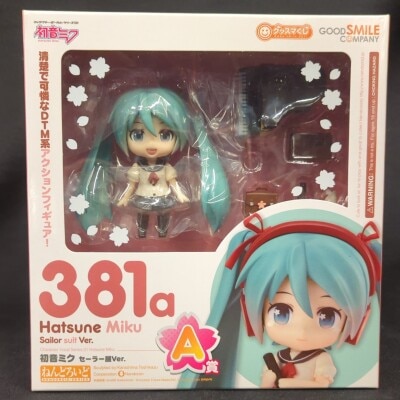 Good Smile Company Good Smile Kuji / Hatsune Miku 2014 Spring A-Prize Nendoroid Hatsune Miku sailor uniform ver. 381a Bild 1